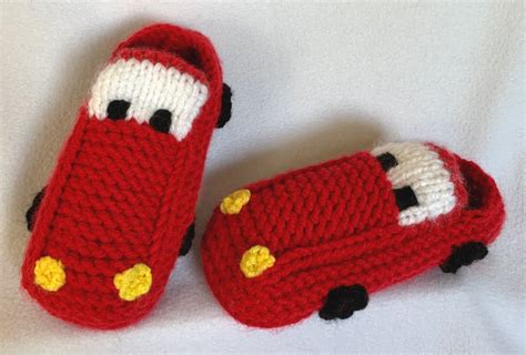 Car Slippers for Kids — Frugal Knitting Haus