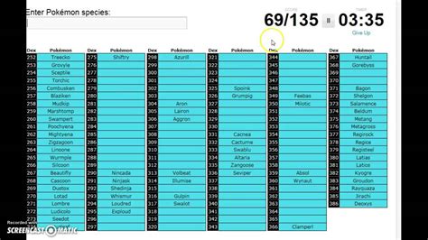 Gen 7 Type Chart