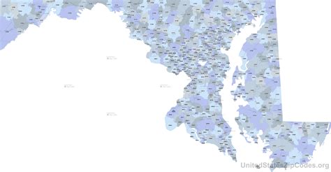 Printable Los Angeles Zip Codes Map