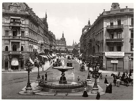 Vintage: historic photos of Frankfurt am Main, Germany in the late 19th Century | MONOVISIONS ...