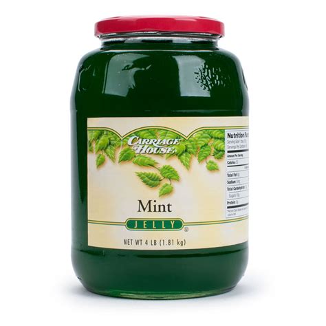 Mint Jelly - 4 lb. Glass Jar