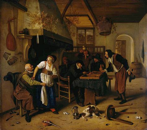 In the Tavern - Jan Steen - WikiArt.org - encyclopedia of visual arts