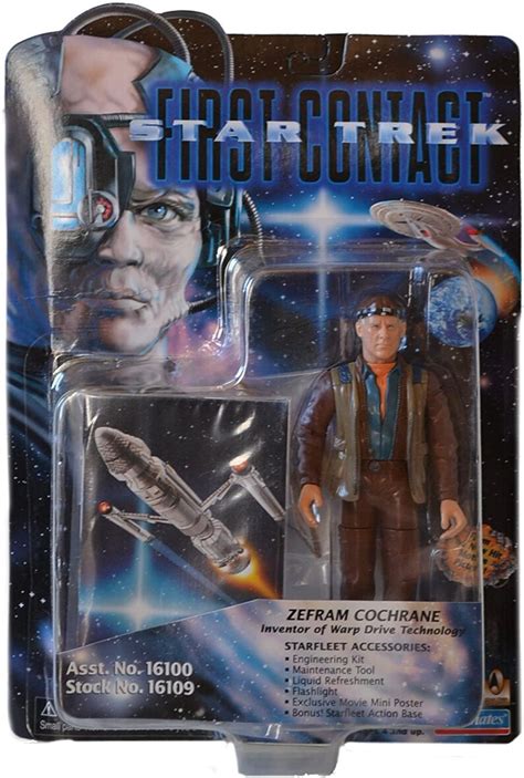 Star Trek Zefram Cochrane First Contact Action Figure | Etsy