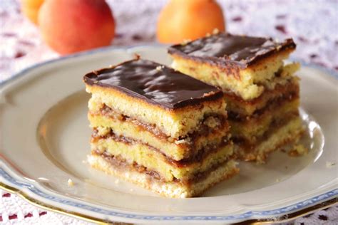 Hungarian Zserbó (Gerbeaud Cake)