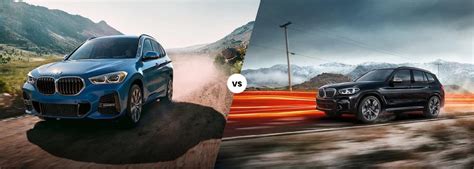 2021 BMW X1 vs. 2020 BMW X3 | BMW SUV Comparison