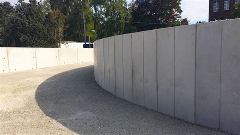 Precast Concrete Retaining Walls - JP Concrete