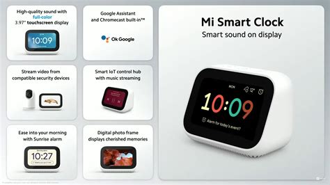 Mi Smart Clock: Xiaomi stellt Smart Display in Deutschland vor