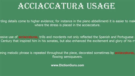 acciaccatura: How to pronounce acciaccatura with Phonetic and Examples ...