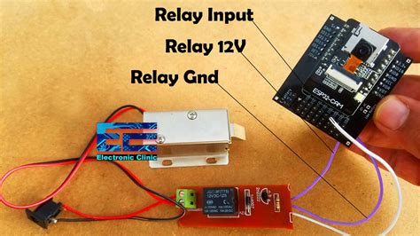 ESP32 Cam Face Recognition Door Lock System circuit and programming