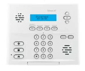 GE Interlogix Simon XT Control Panel Keypad - Zions Security Alarms