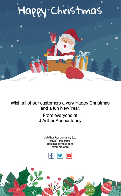 Christmas Email Design Templates - Free