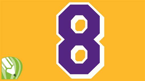 Kobe Bryant Number Design