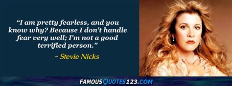 Stevie Nicks Quotes on Humor, Music, Singing and Life