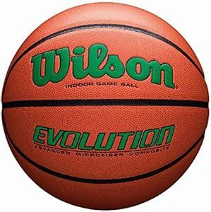 WILSON Evolution Indoor Game Basketball, Green, Size 7 - 29.5", Basketballs - Amazon Canada