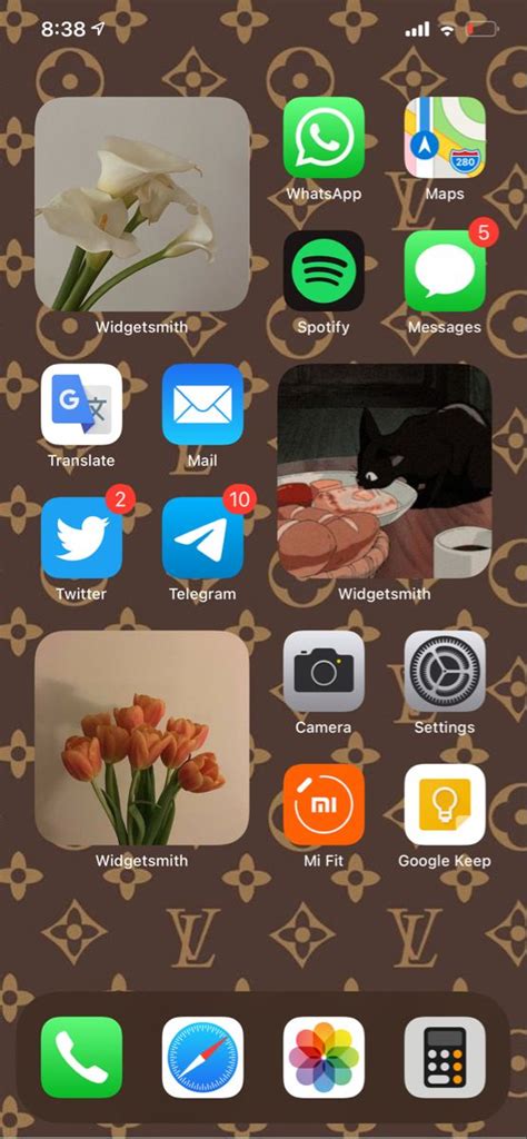 Aesthetic Homescreen IOS 14 | Iphone organization, Iphone home screen ...