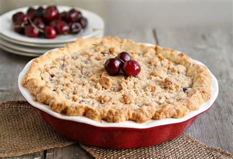 Hungry Couple: Deep Dish Cherry Crumb Pie