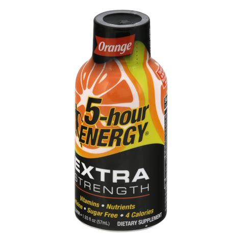 5-Hour Energy Extra Strength Orange | Hy-Vee Aisles Online Grocery Shopping