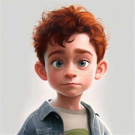 Illustration Cute Boy for Avatar Graphic on White Background Created ...