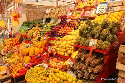 Travels in the 2nd half: Visiting Markets in Lima Peru