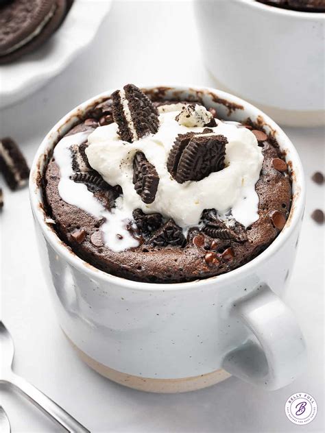 Oreo Mug Cake Recipe - Belly Full