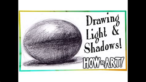 HOW TO ART - Drawing shadows (and light!) - YouTube