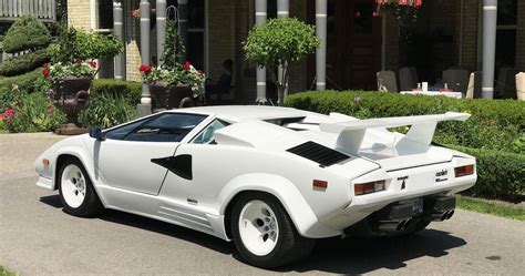 Lamborghini Countach White Wolf Of Wall Street