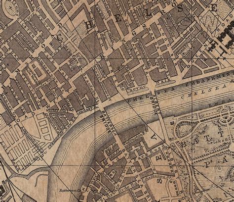 LONDON CITY MAP 1890 Fine Art Print London Street Map Map | Etsy