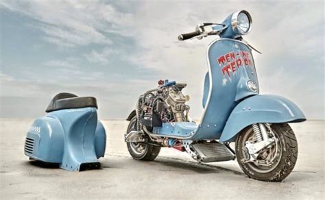 German Builder's Custom-Made Vespa Power Scooter Produces 55hp - NDTV ...