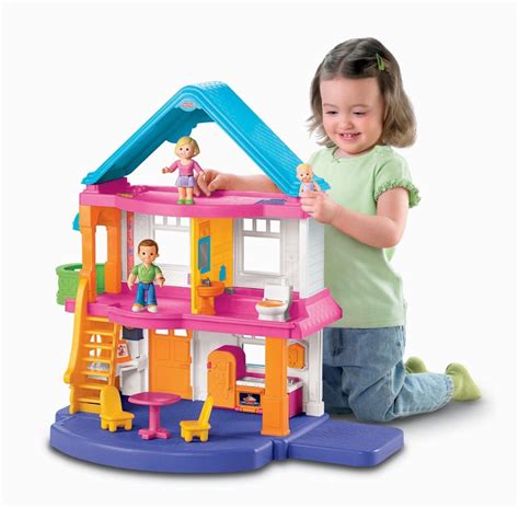 Casa Casita De Muñecas Para Niñas Juego Fisher-price Hm4 - $ 6,250.00 en Mercado Libre