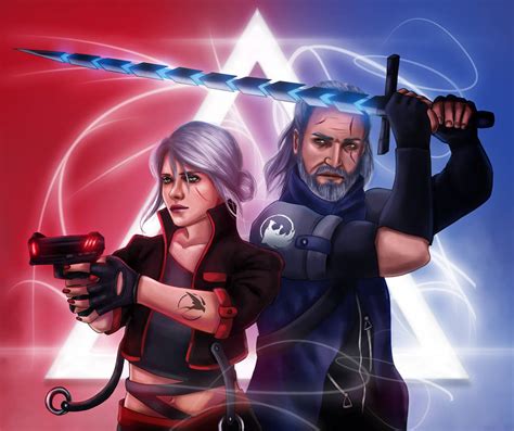 Witcher x Cyberpunk Crossover by Rommiesart on DeviantArt