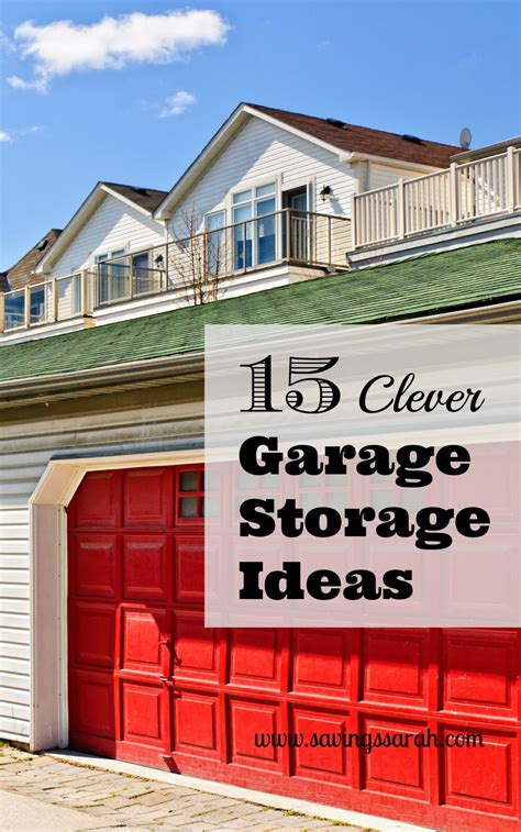 15 Clever Garage Storage Ideas - Earning and Saving with Sarah