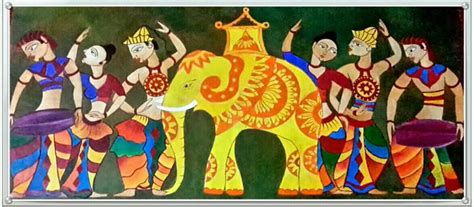 Traditional Dancers on Perahera Painting by unique concepts by Self ...