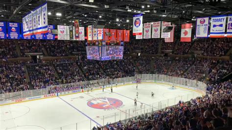 Exciting New York Islanders Game @ Nassau Coliseum 2019/20 - YouTube