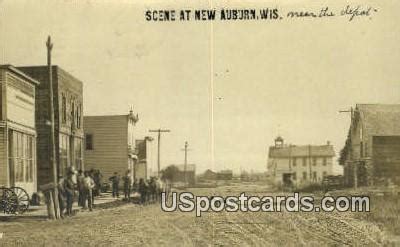 Real Photo - New Auburn, Wisconsin WI Postcard | OldPostcards.com