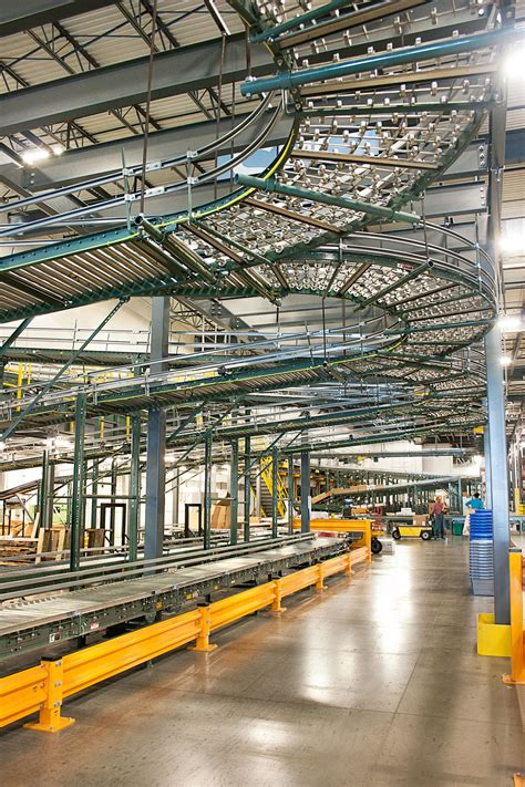 Our magical conveyor system! | Conveyor system, Material handling equipment, Warehouse equipment