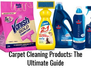 Carpet Cleaning Products: The Ultimate Guide - Best Carpet Cleaner Guide