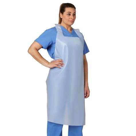 Disposable Polyethylene Adult Aprons|Medline at Home