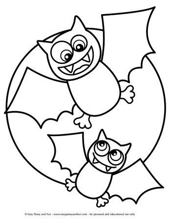 Halloween Coloring Pages - Many Free Printable Sheets - Easy Peasy and Fun