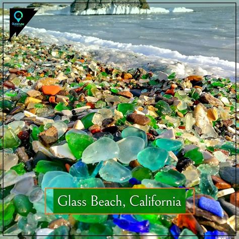 Glass Beach is located in the MacKerricher State Park near Fort Bragg ...