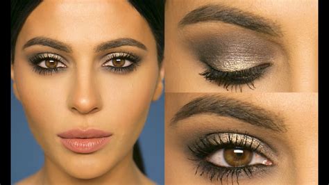 Gray Smokey Eye Makeup Tutorial | Teni Panosian - YouTube