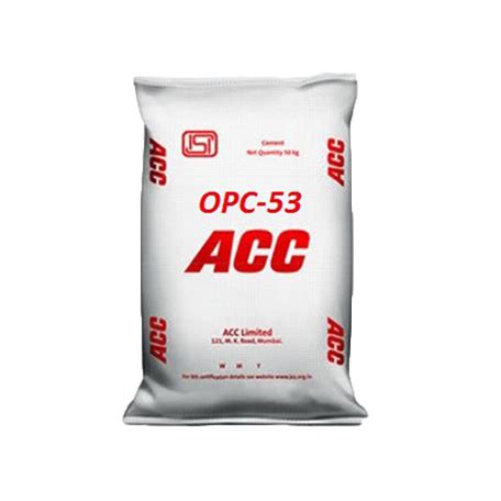 ACC Cement, Packaging Type: Bag, Packing Size: 50 Kg, Rs 330 /unit | ID: 18679213555