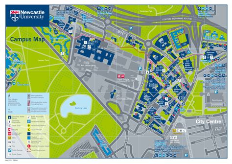 Campus Map | Newcastle University | Pinterest