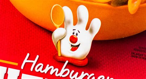 Hamburger Helper Revealed What's Inside Their Glove Mascot And It's Creeping People Out - BroBible