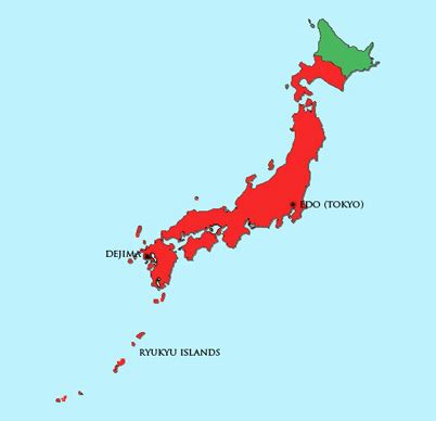 Edo Period Japan Map : Edo Period Map Page 1 Line 17qq Com - As european powers colonialised ...