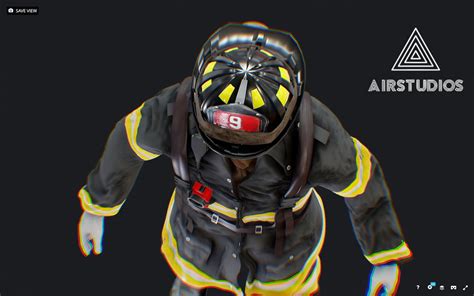 New York City Firefighter Uniform 3D - TurboSquid 1886019