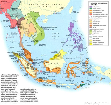 Imperialism In Asia Map