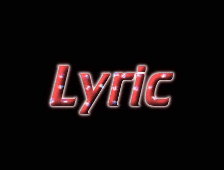 Lyric Logo | Free Name Design Tool from Flaming Text