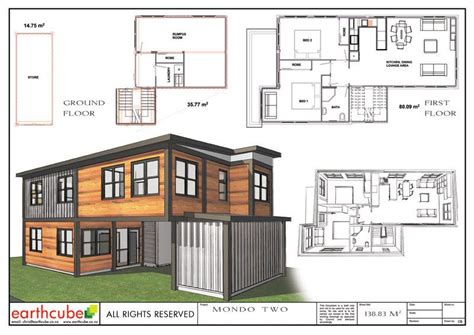 Plan Gallery | Building a container home, Container house plans ...