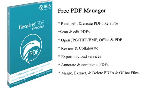 IRIScan Express portable color Scanner-v4 8PPM: document scanner, free PDF editor, simplex, USB ...