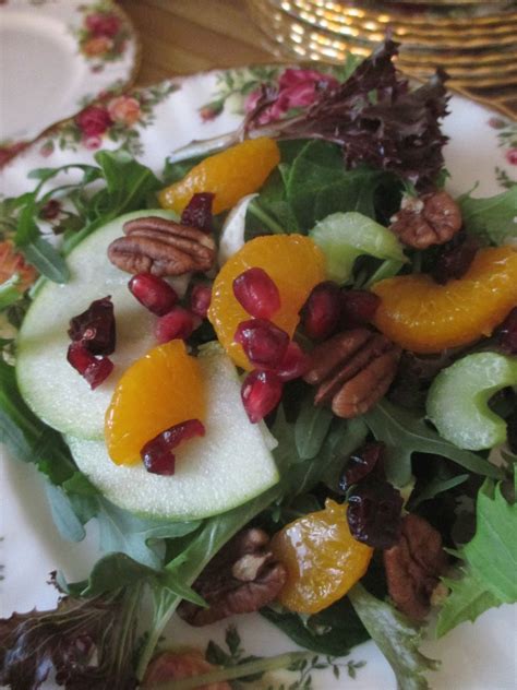 Just my Stuff: Festive Fruit and Green Salad for a Crowd